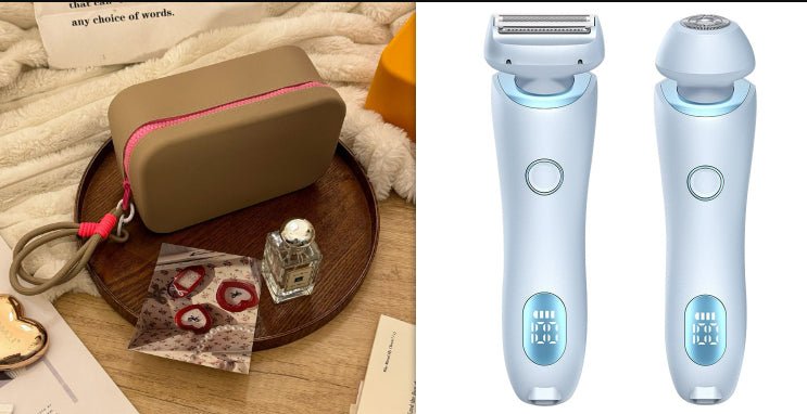 2-in-1 Electric Hair Remover for Women | USB Rechargeable - My Trendora Cart
