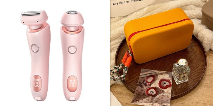 2-in-1 Electric Hair Remover for Women | USB Rechargeable - My Trendora Cart