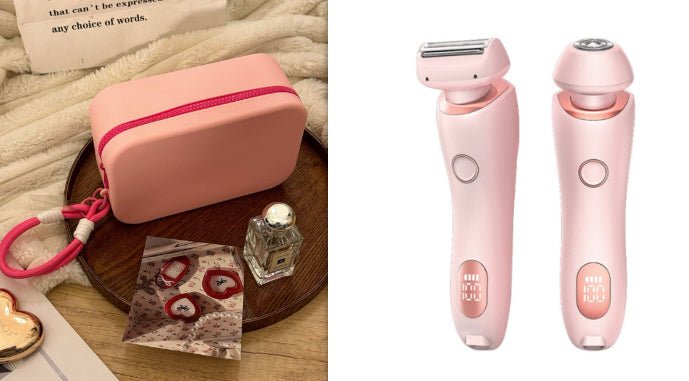 2-in-1 Electric Hair Remover for Women | USB Rechargeable - My Trendora Cart