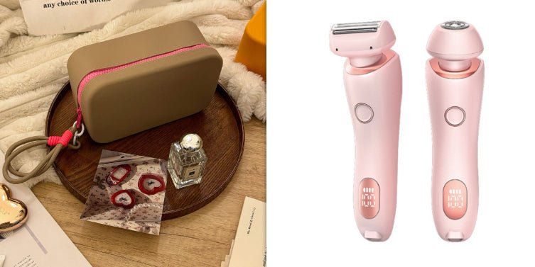 2-in-1 Electric Hair Remover for Women | USB Rechargeable - My Trendora Cart