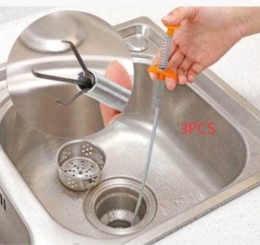 60cm-drain-snake-clog-remover - My Trendora Cart