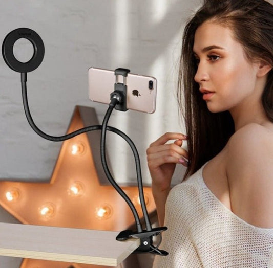 8cm LED Selfie Ring Light with Stand - My Trendora Cart