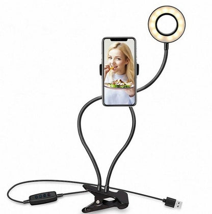 8cm LED Selfie Ring Light with Stand - My Trendora Cart