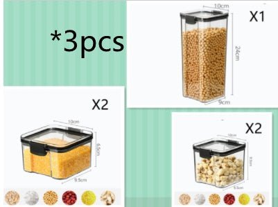 Cereals Kitchen Storage Jar Box - My Trendora Cart