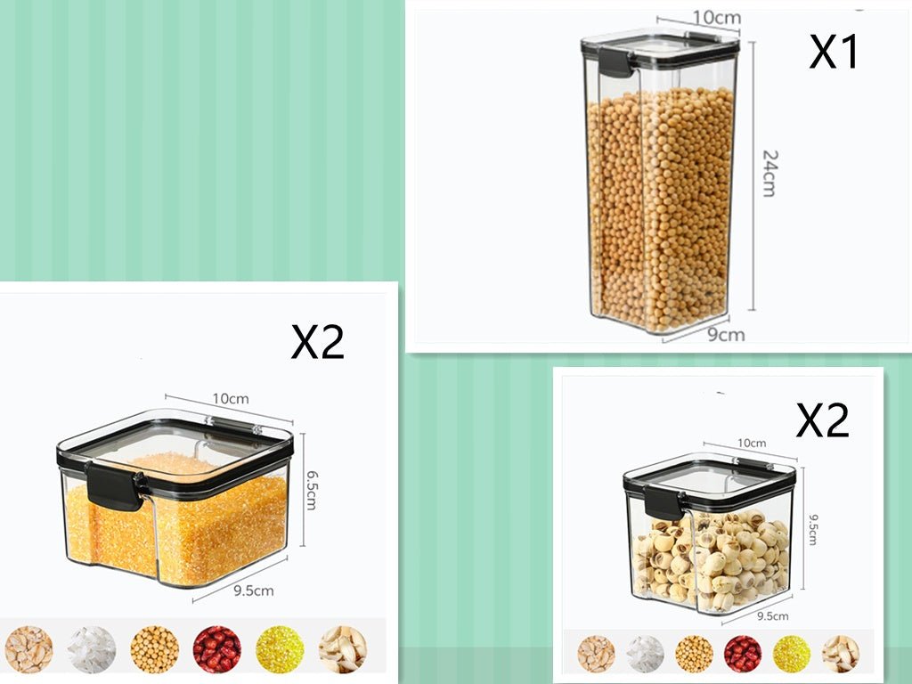 Cereals Kitchen Storage Jar Box - My Trendora Cart