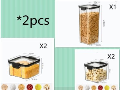 Cereals Kitchen Storage Jar Box - My Trendora Cart