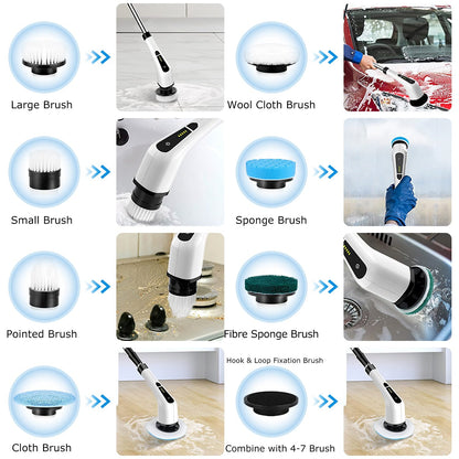 Cordless Electric Spin Scrubber - My Trendora Cart