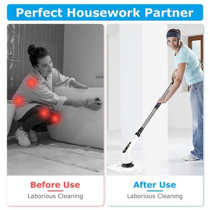 Cordless Electric Spin Scrubber - My Trendora Cart