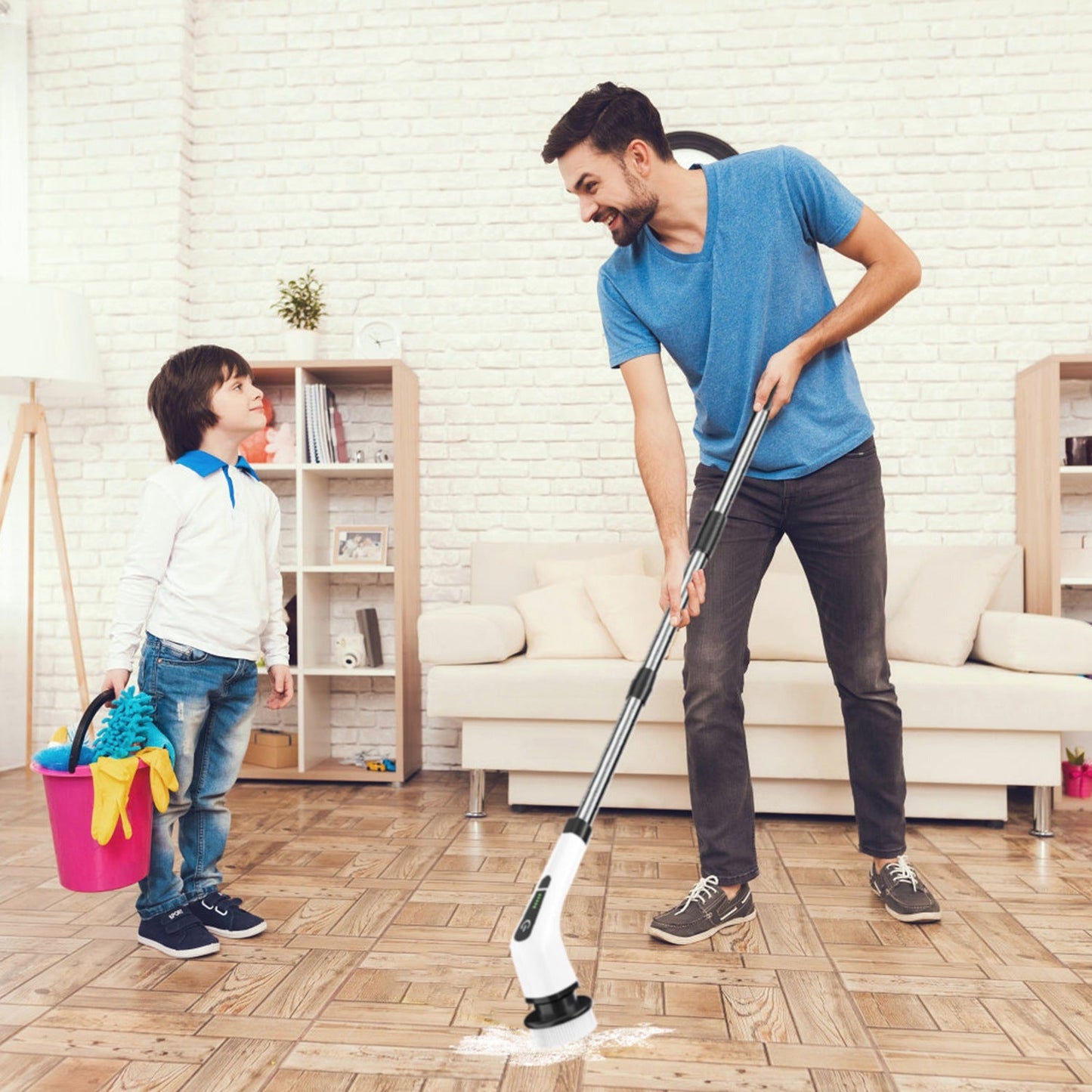 Cordless Electric Spin Scrubber - My Trendora Cart