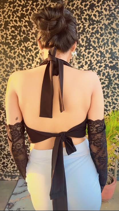 TRENDORA Backless Invisible Push-Up Adhesive Bra