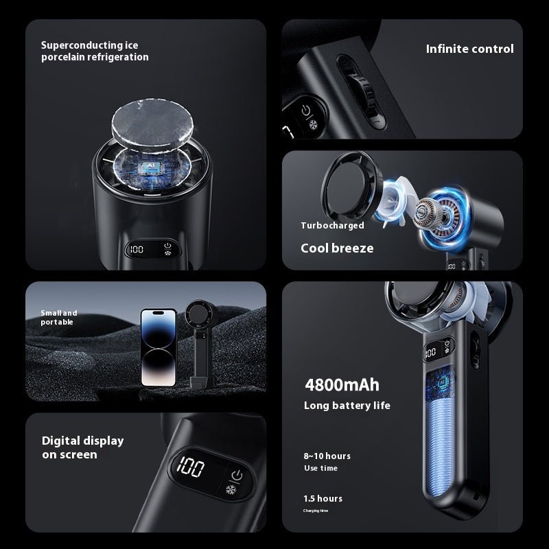 portable-usb-rechargeable-mini-turbo-fan - My Trendora Cart