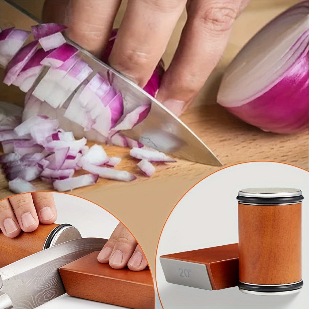 Rolling Diamond Knife Sharpener Kit for Kitchen Knives - My Trendora Cart
