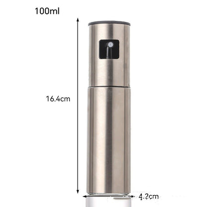 Trendora 2-in-1 Oil Sprayer & Dispenser Bottle – Stainless Steel Kitchen Olive Oil Spray for Cooking, BBQ & Salad - My Trendora Cart